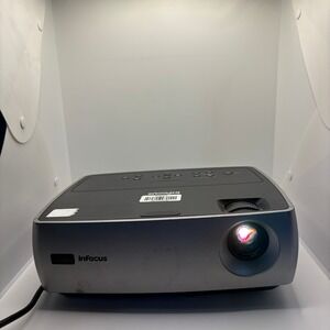 InFocus IN24+‎ W240 DLP Projector Tested Working 427 Lamp Hrs Home Theater